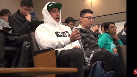 Smoking in Lecture Hall Prank! 😂