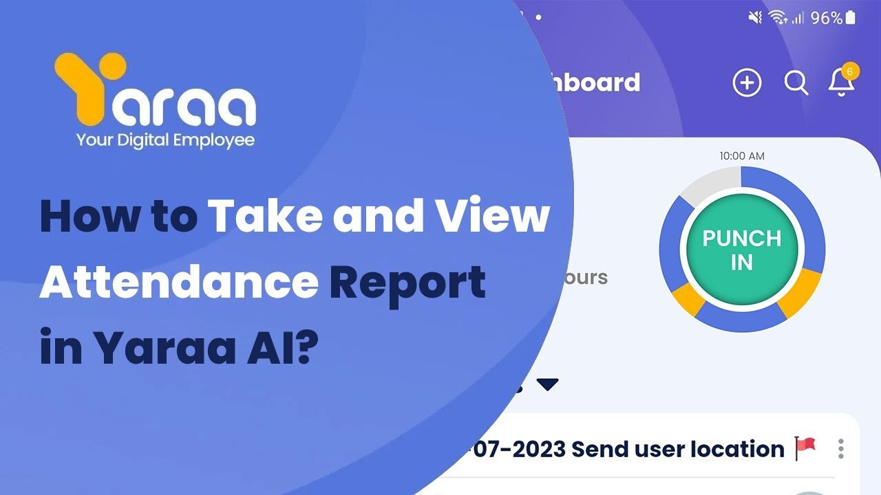 How to Take and View Attendance Report in Yaraa AI?
