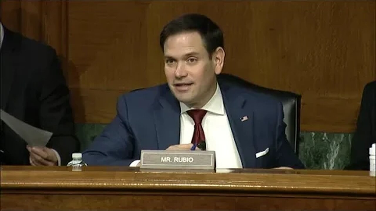 Rubio During CECC Hearing on How the U.S. can Counter the CCP's Use of Economic Coercion