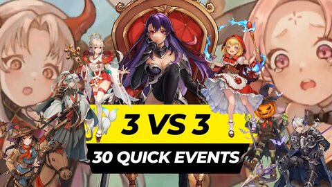 LATEST EVENT: ARENA 3v3 Reserach 30 games. Eternal Saga Region Tactics (Club Wisdom 8)