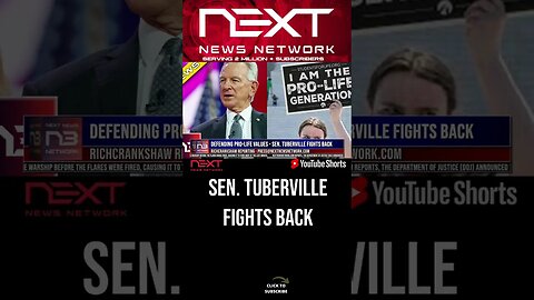 Defending Pro-Life Values - Sen. Tuberville Fights Back #shorts