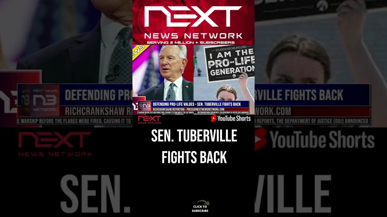 Defending Pro-Life Values - Sen. Tuberville Fights Back #shorts