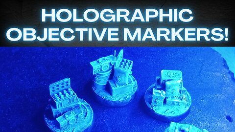 HOLOGRAPHIC OBJECTIVE MARKERS!