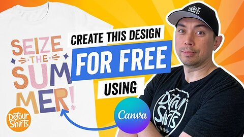 Simple Font Hack for Canva to Level Up Your T-Shirt Designs, Use Unique Fonts for Text Based Designs