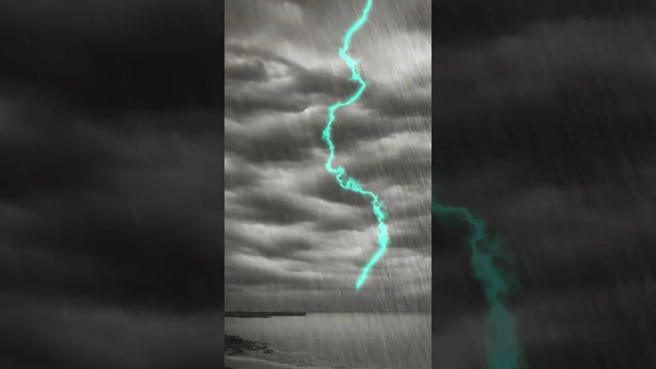 Rain, Thunder & Lightning for Sleeping | White Noise