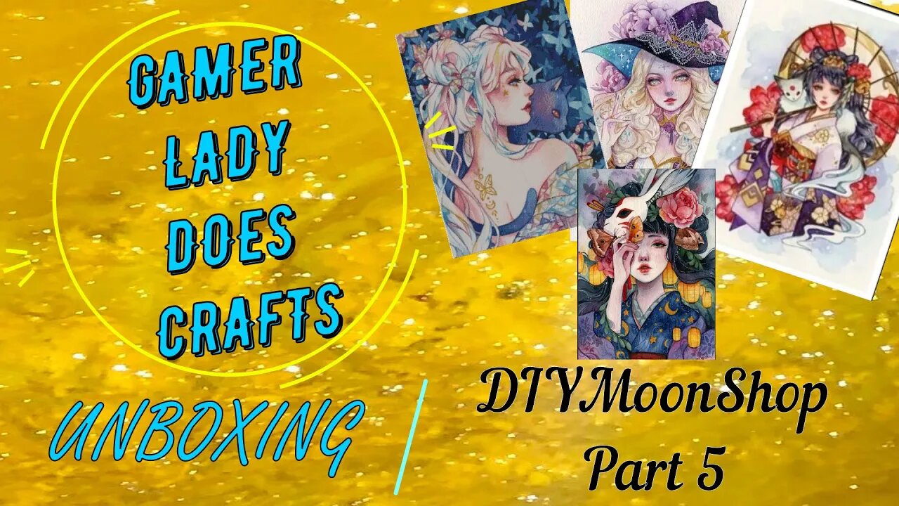 Unboxing all my DIYmoonshop Kits - Part 5 - Artist Margaret Morales