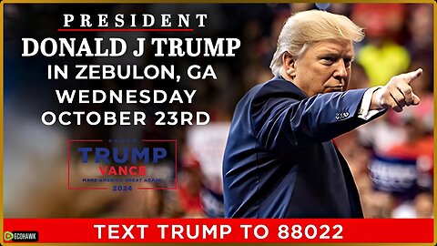 President Trump Holds a Believers and Ballots Faith Town Hall in Zebulon, GA (Oct 23, 2023)
