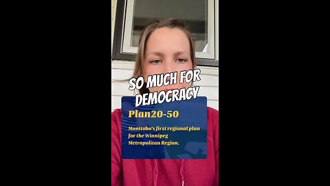 So much for democracy...