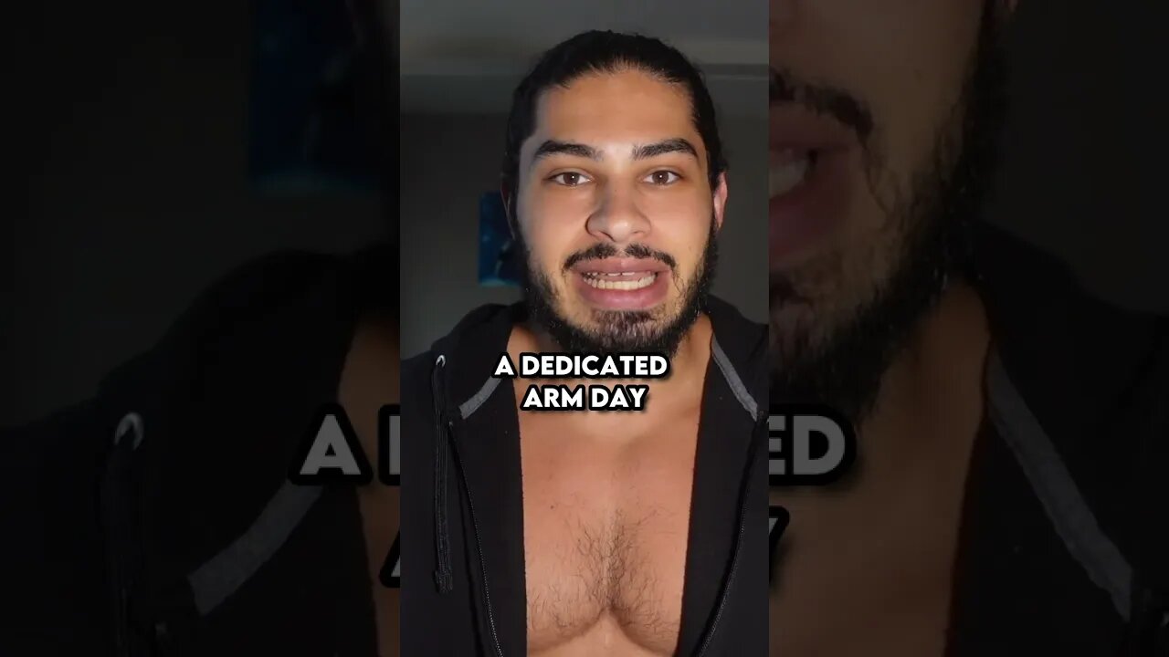 My Training Plan for Big Arms