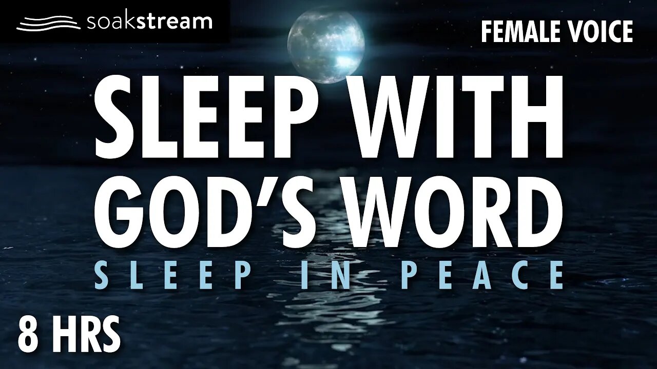 SOAK IN GOD'S PROMISES BY THE OCEAN | SLEEP WITH GOD'S WORD | 100+ Bible Verses For Sleep