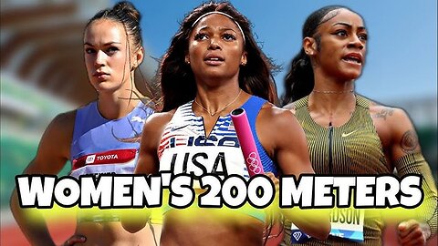 MrE: The Satanic Pedophile LGBTQIA+ 'Women's' Paris Olympics 200m Highlights!