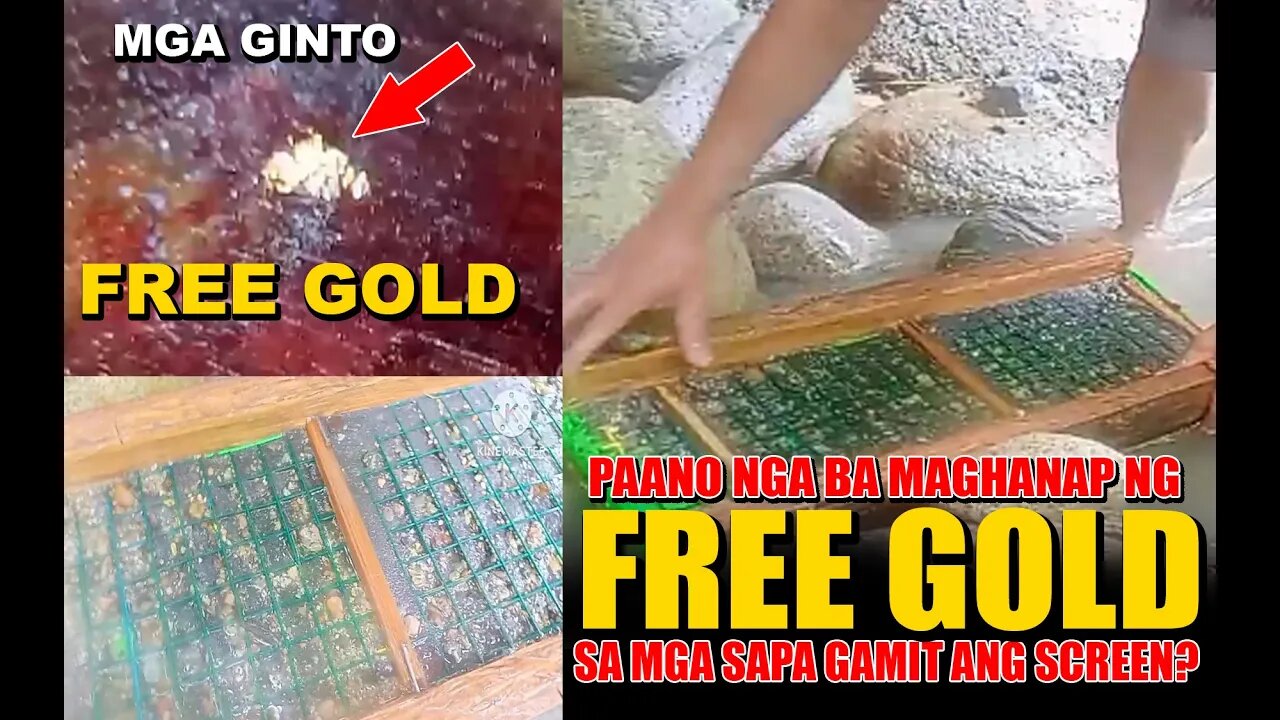 PAANO MAGHANAP NG FREE GOLD OR GINTO SA MGA SAPA PART 1