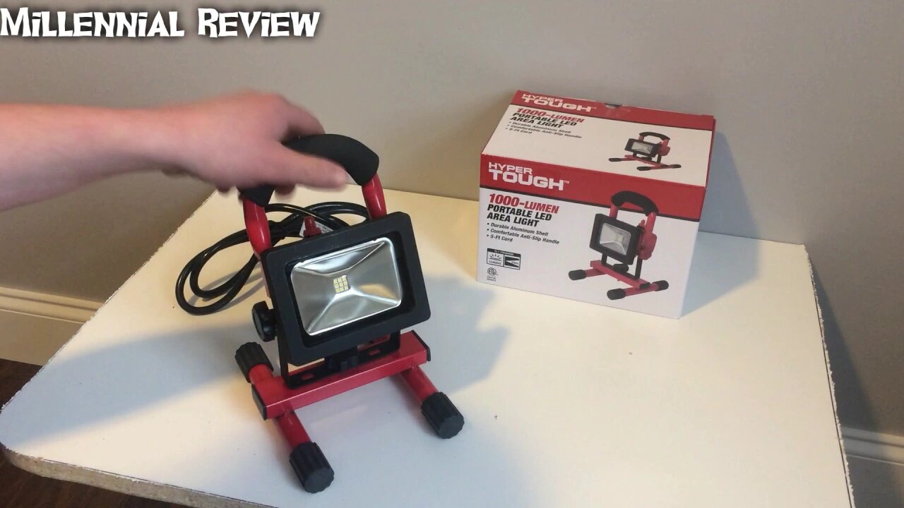 Hyper Tough 1000 Lumen Portable LED Area Light