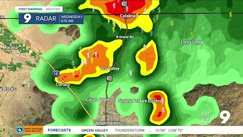 Flash Flood Warning issued for parts of Pima County