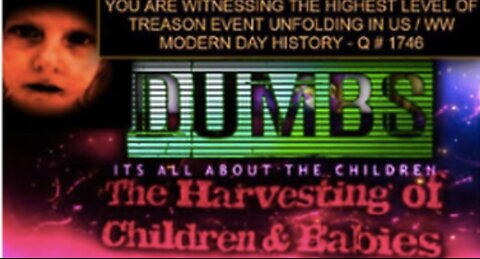 ITS ALL ABOUT SAVING THE CHILDREN! THE CHILDREN ARE OUT FUTURE!