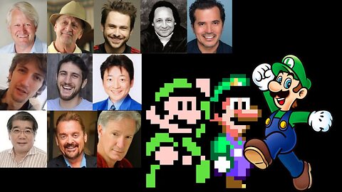 Video Game Voice Comparison- Luigi (Super Mario)