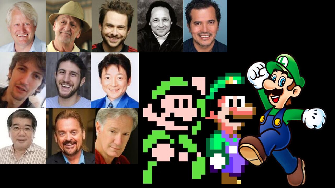 Video Game Voice Comparison- Luigi (Super Mario)