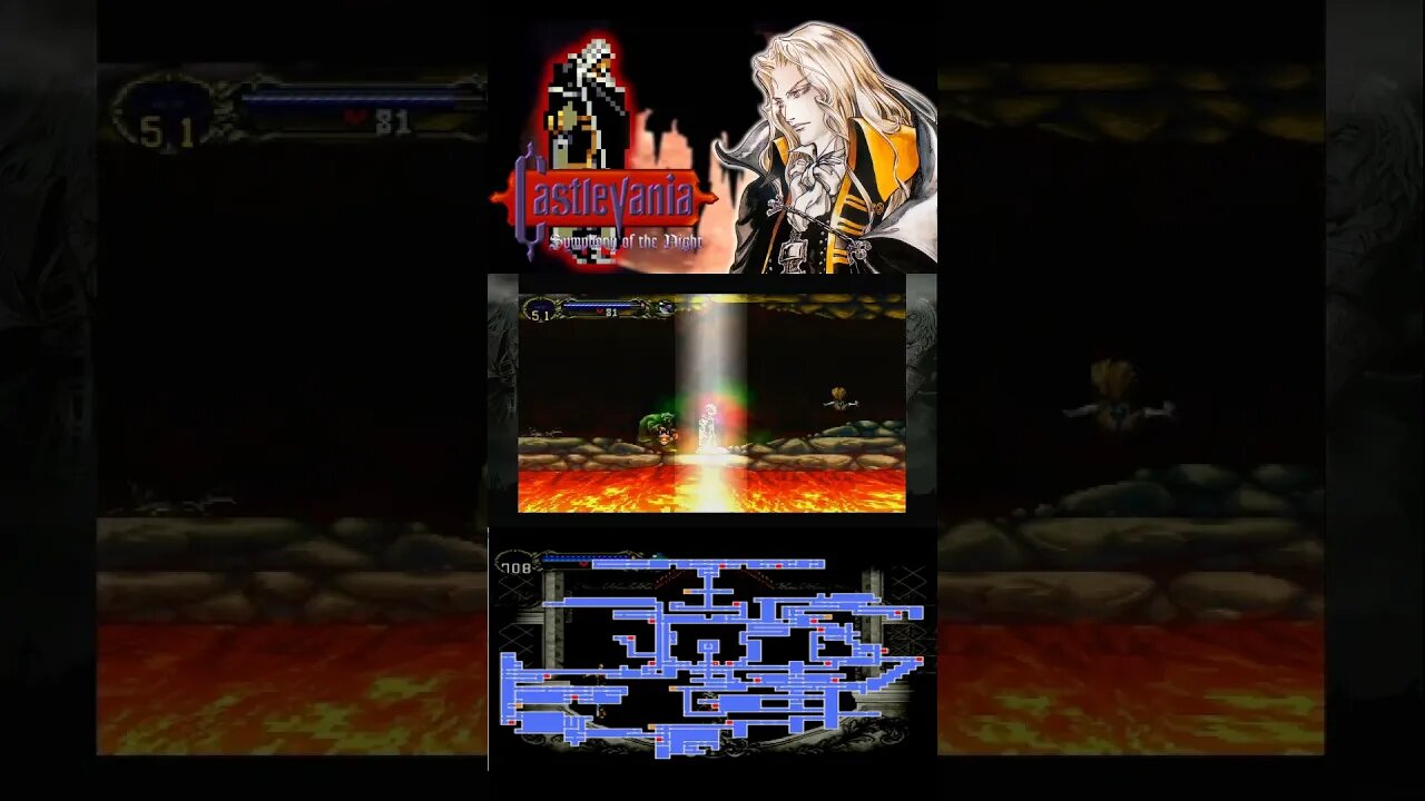 O MELHOR CASTLEVANIA SOTN SHORTS #96 - #shorts