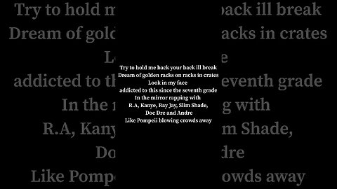 Look In My Face #snippet #fypシ #rap #raplyrics #contentcreator #hiphop #music #hiphoplyrics #edits