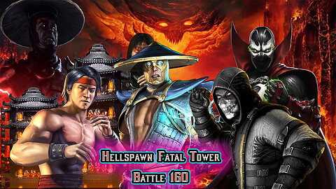 MK Mobile. Hellspawn Fatal Tower - Battle 160