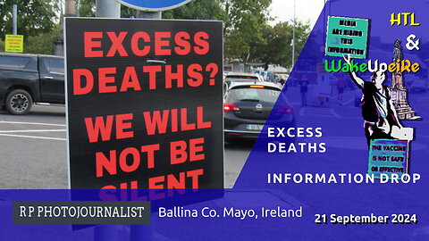 Excess Deaths Information Drop in Ballina - Video clip