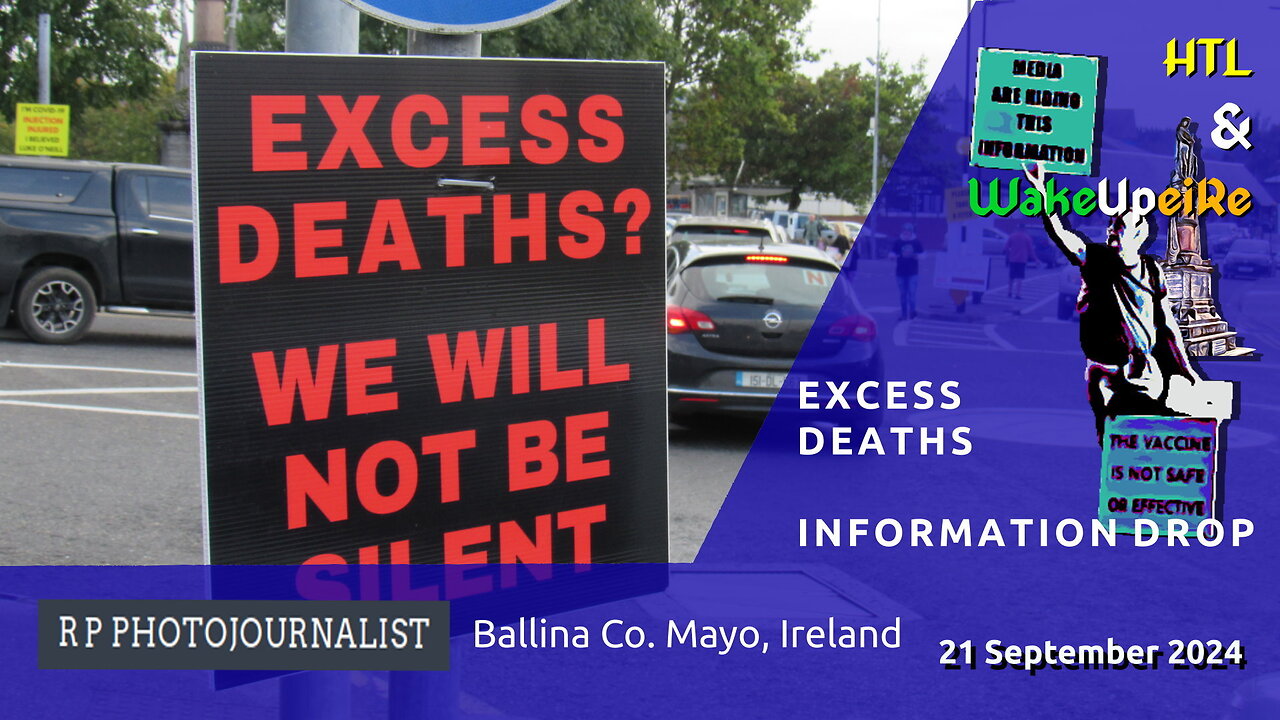 Excess Deaths Information Drop in Ballina - Video clip