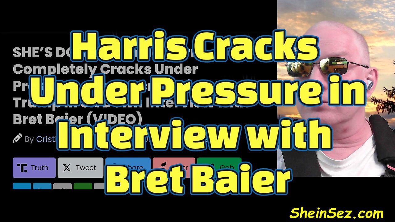 Harris Cracks Under Pressure in Sit Down Interview with Bret Baier-683