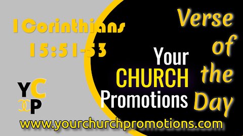 1 Corinthians 15 51–53 Verse of the Day