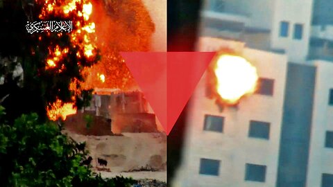 Al-Qassam Brigades Kill Two Zionists in D9 Bulldozers and Bomb an Apartment Full of Rats