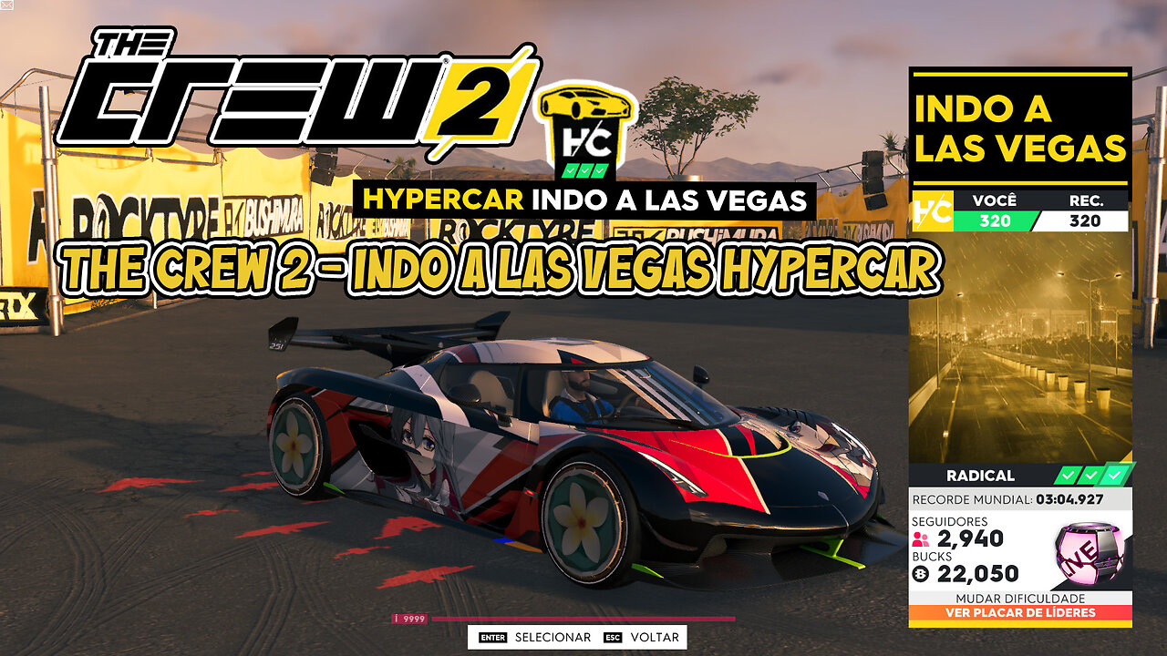 The Crew 2 - Indo a Las Vegas Hypercar | Koenigsegg Jesko 2020