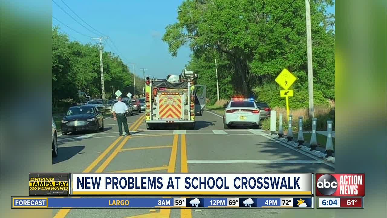 Parents push for crossing guards after student hit in crosswalk in Hillsborough County