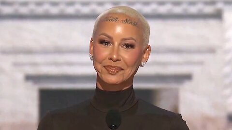 Amber Rose says the MEDIA lied about Donald TRUMP