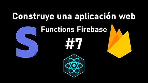 Ecommerce ReactJS web-app - #7 Crear y llamar a una firebase function