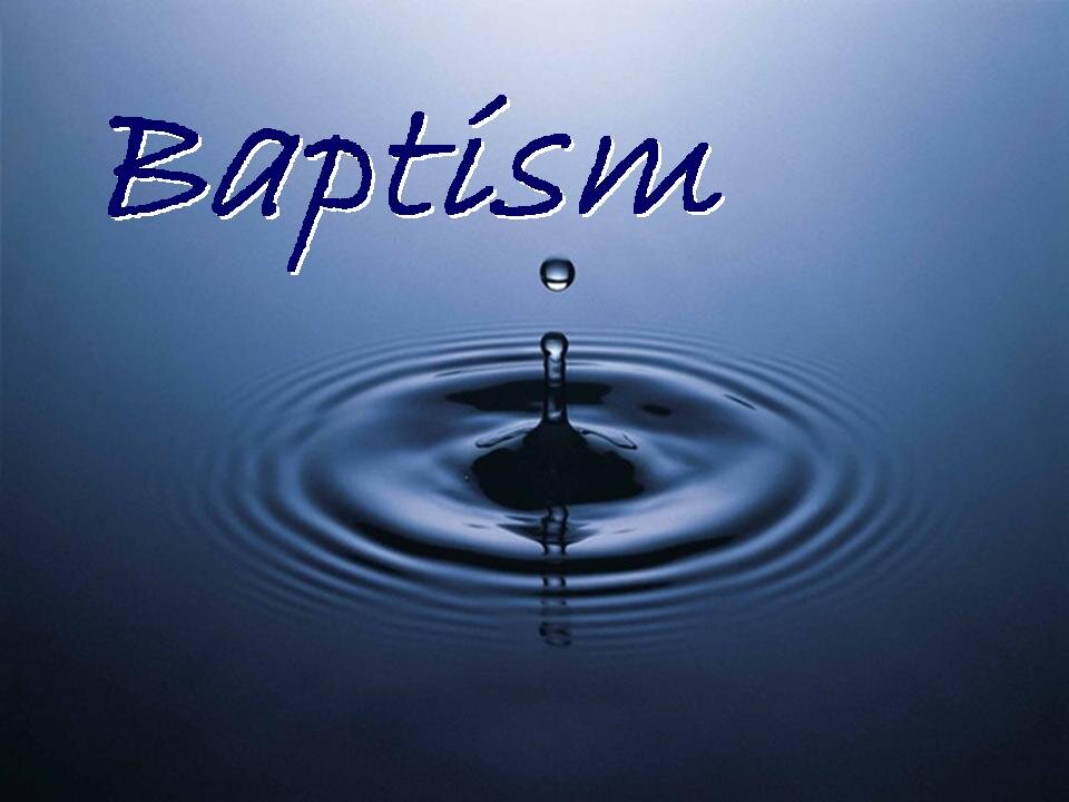 Baptism - What it is and what it is not