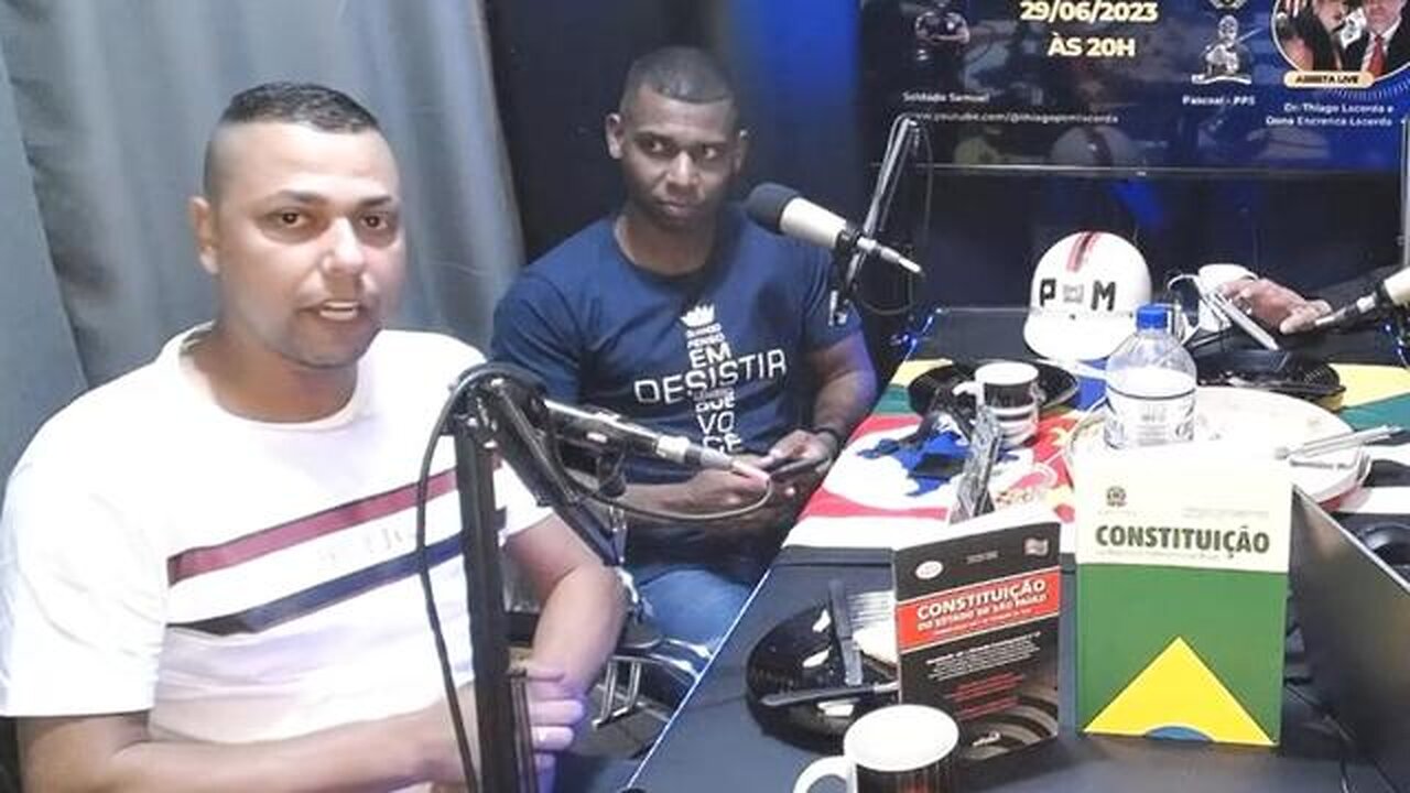EU ESTOU PEDINDO BAIXA DA POLÍCIA MILITAR DE SP - Cortes PodCast Pancada Seca