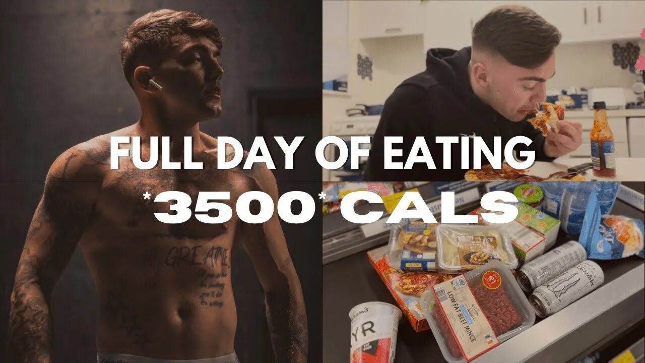 FULL DAY OF EATING | *3500* CALORIE BULKING DIET