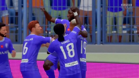 FIFA 22 King of the Hill Mode Al Hilal vs Al Hazem