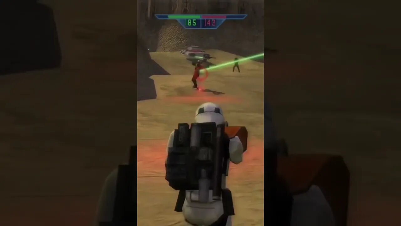 Star Wars Battlefront (2004) - Shock Trooper x Blaster Pistol Gameplay