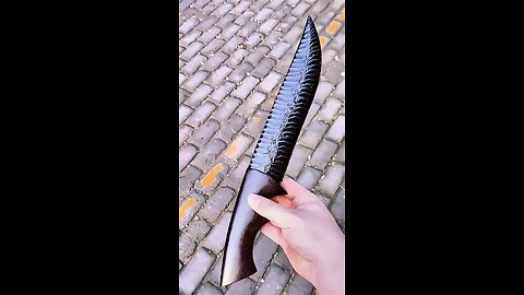 Making an obsidian knife #shorts #handmade #bushcraft #knife #hunting #knifeskills #rumble