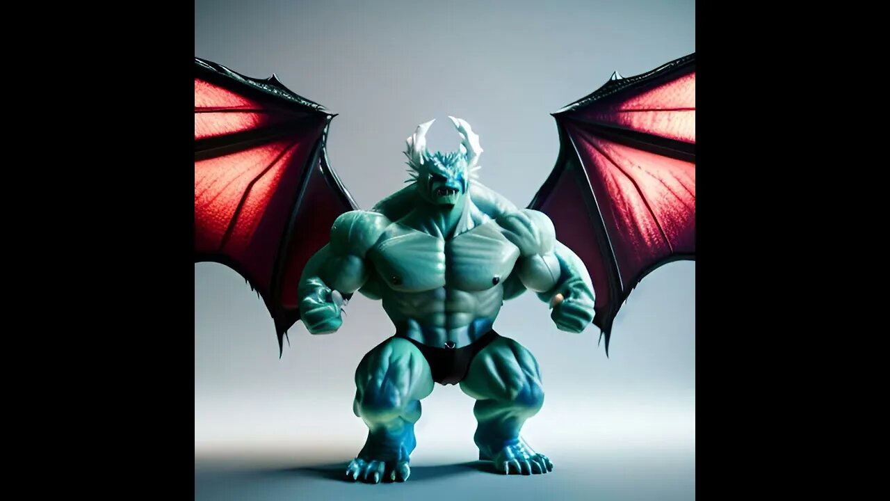 More blue eyes white dragon fused with hulk #hulk #blueeyeswhitedragon #wonderapp