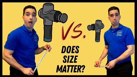 Massage Gun vs Mini Massage Gun: Does Size Really Matter