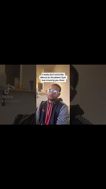 When y'all vibe otp in silence #seemlytuber #reels #blackyoutuber #tiktok joke jokes comedy