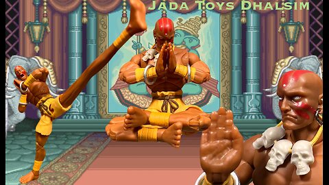 Jada Toys Dhalsim | Street Fighter 2 | Action Figure Review