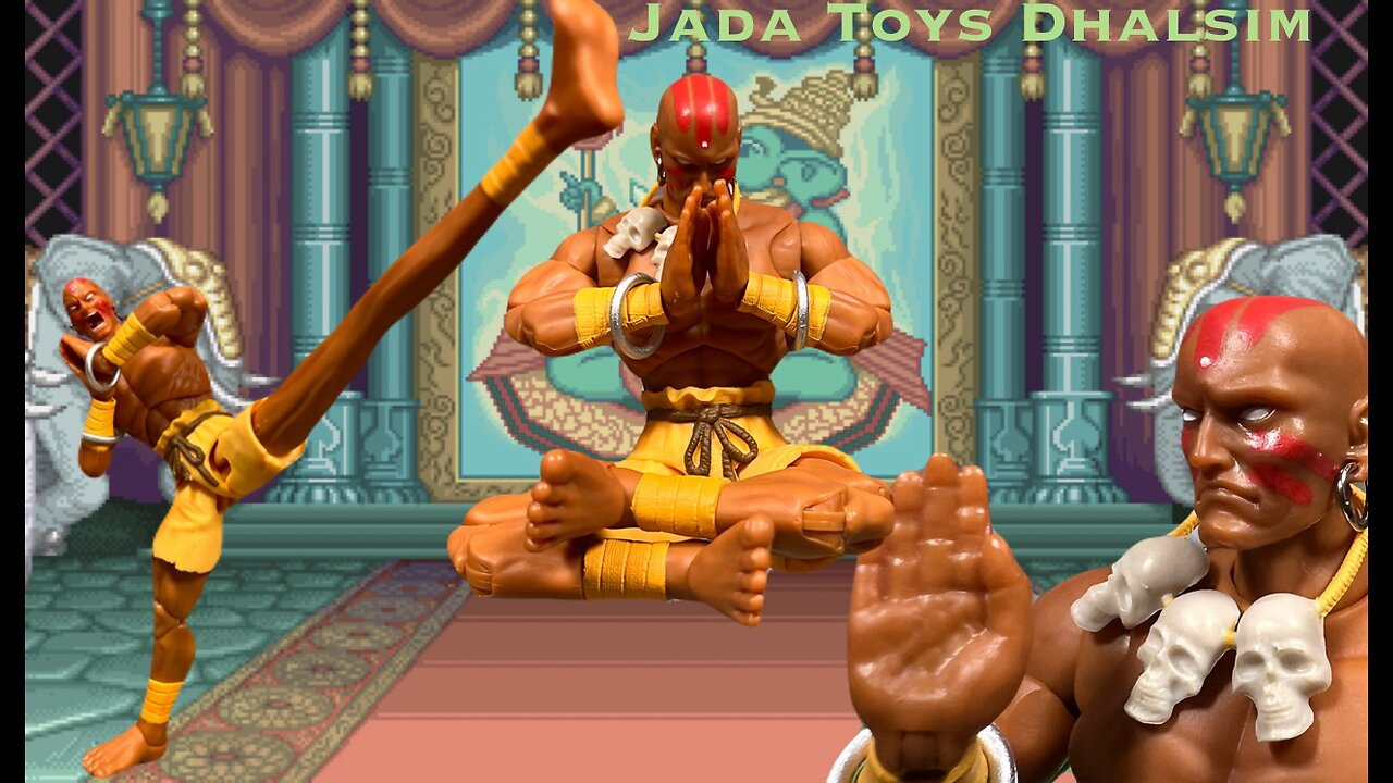 Jada Toys Dhalsim | Street Fighter 2 | Action Figure Review
