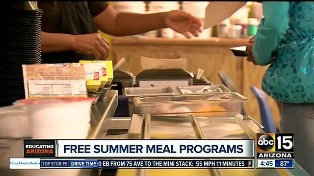 Queen Creek School District feeds hundreds with free summer program