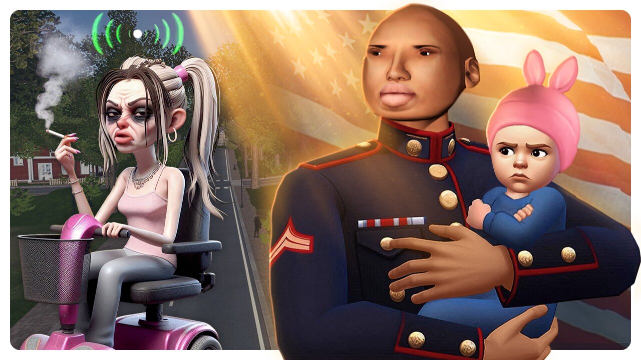 Marine man, Protector of Second Life Children (FULL)
