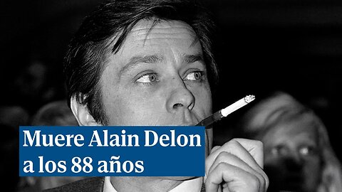 Muere el actor Alain Delon a los 88 años