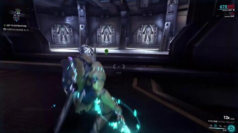 Fooling around in Warframe.