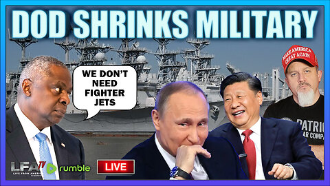 DOD Shrinks Military | AMERICA FIRST LIVE 3.22.24 3pm EST