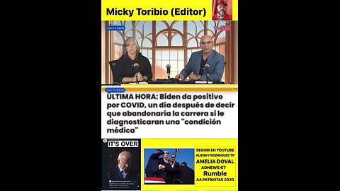 JOE BIDEN CON 7 VACUNAS DEL COVID PUESTA Y LE DA EL COVID 😄😄